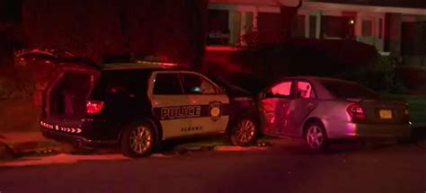 Driver charged after crash involving Albany Police